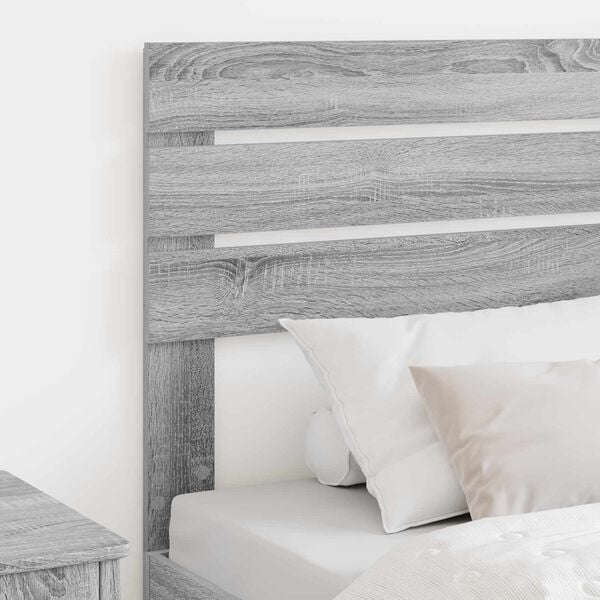 vidaXL Headboard Grey Sonoma 75 cm Engineered wood