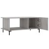 vidaXL Coffee Table Grey Sonoma 90x50x40 cm Engineered Wood