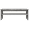 vidaXL Coffee Table Grey Sonoma 100x40x40 cm Engineered Wood