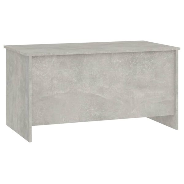 vidaXL Coffee Table Concrete Grey 102x55.5x52.5 cm Engineered Wood
