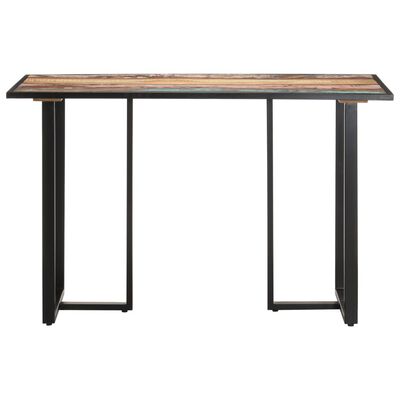 vidaXL Dining Table 120 cm Solid Reclaimed Wood