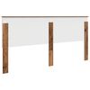 vidaXL Headboard with Headboard Old Wood 200 cm Engineered wood
