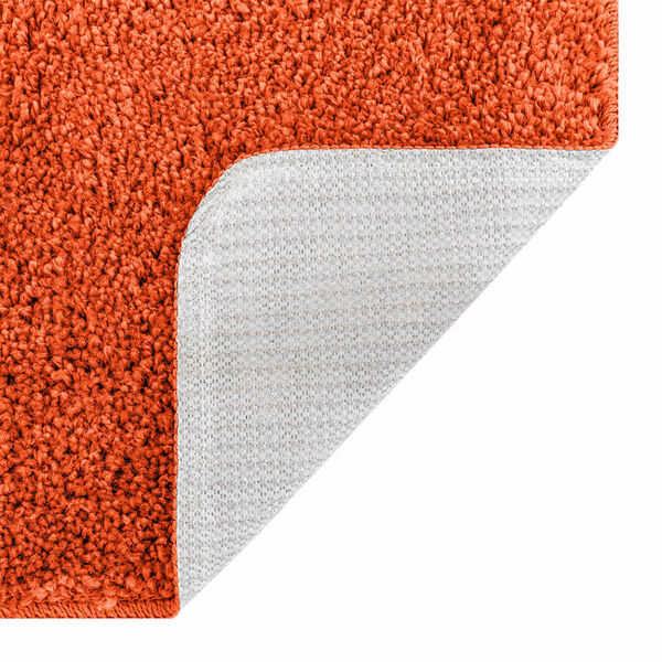 vidaXL Anti-slip Bath Mat Orange 50 x 80 cm PP