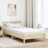 vidaXL Mattress White 120 x 200 cm Gel-Infused Foam