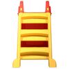 vidaXL Foldable Slide for Kids Indoor Outdoor Red and Yellow