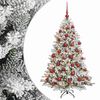 vidaXL Artificial Christmas Tree with Bauble 150 cm 150 LEDs