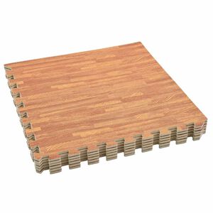 vidaXL Pool Ground Mat 6 pcs Wood 4.32 ㎡ EVA Foam