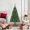 vidaXL Artificial Christmas Tree with 150 LEDs with Stand Green 120 cm