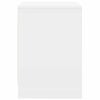 vidaXL Bedside Cabinet with Drawer White 40x34x50 cm