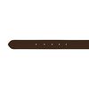vidaXL Men's Business Belt Leather Brown 95 cm