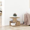 vidaXL Side Table Artisan Oak 40 x 40 x 40 cm Engineered Wood