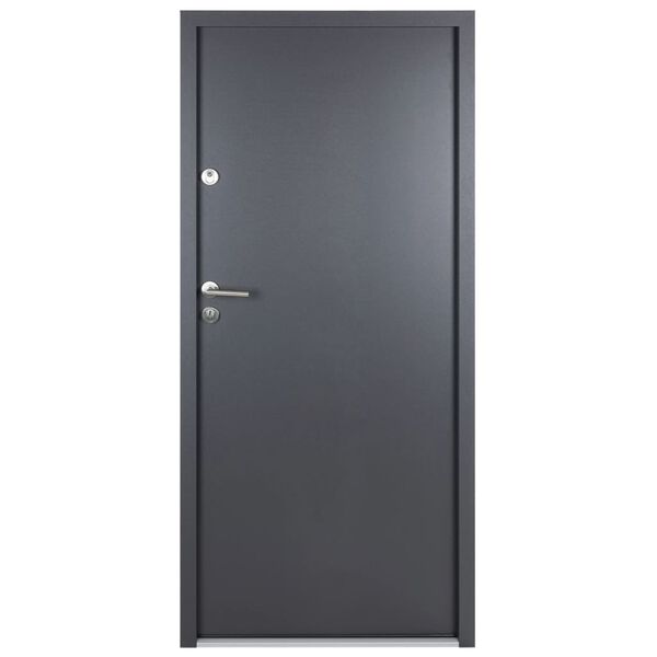 vidaXL Front Door Anthracite 110x207.5 cm Aluminium