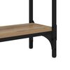 vidaXL Console Table Artisan Oak 100 x 22.5 x 75 cm Engineered Wood