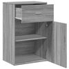 vidaXL Storage Cabinet Grey Sonoma 56.5x39x90 cm Engineered Wood