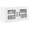 vidaXL Kitchen Cabinet with Shelf High Gloss White 80 x 31 x 40 cm