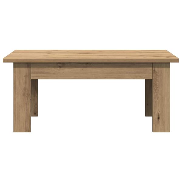 vidaXL Coffee Table Artisan Oak 100x60x42 cm Engineered Wood