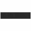 vidaXL Window Sill Black with Wood Grain 60 x 30 x 4.5 cm PVC