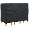 vidaXL Furniture Cover Plain Black 130 x 80 x 70 cm 420D