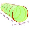 vidaXL Children Play Tunnel with 250 Balls Green 175 cm Polyester