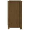 vidaXL Book Cabinet Honey Brown 50x35x68 cm Solid Wood Pine