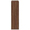 vidaXL Book Cabinet Brown Oak 66x31x112 cm Engineered Wood
