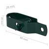 vidaXL Fence Wire Tensioners 250 pcs 90 mm Steel Green