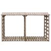 vidaXL Firewood Storage Shed 300x90x176 cm Impregnated Pinewood