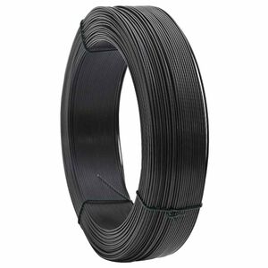 vidaXL Fence Binding Wire 250 m 0.9/1.4 mm Steel Anthracite