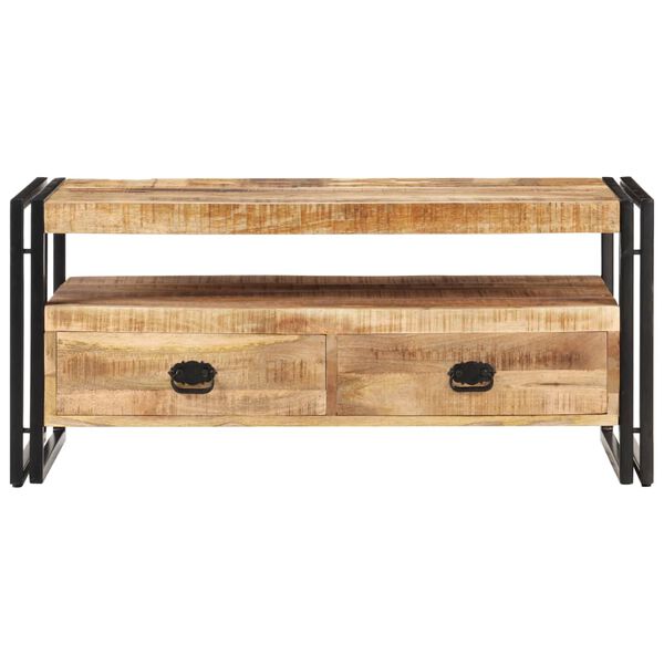 vidaXL Coffee Table 100x55x45 cm Rough Mango Wood