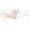 vidaXL Day Bed without Mattress White 80x200cm Solid Wood Pine