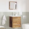 vidaXL Bathroom Furniture Set with Drawer Brown 41 x 38.5 x 48 cm