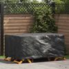 vidaXL Furniture Cover Plain Black 170 x 100 x 70 cm 600D