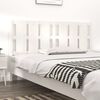 vidaXL Bed Headboard White 165.5x4x100 cm Solid Wood Pine