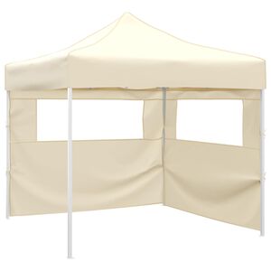 vidaXL Party Tent 291 x 291 x 315 cm Cream Oxford Fabric