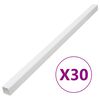 vidaXL Cable Trunking 100x60 mm 30 m PVC