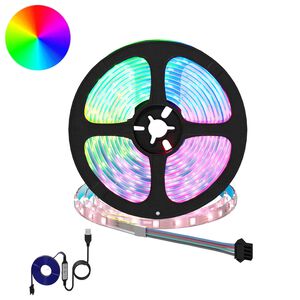 vidaXL LED Strip 2 pcs Black and Transparent Copper and Plastic
