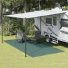 vidaXL Tent Carpet Green 5.5x2.5 m