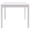 vidaXL 11 Piece Dining Set Pinewood White