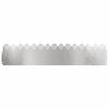 vidaXL Lawn Edgings 20 pcs 103 x 0.05 x 22 cm Stainless Steel Silver