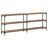 vidaXL Console Table Old Wood 200 x 29 x 75 cm