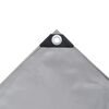vidaXL Tarpaulin 650 g/m² 4x7 m Grey