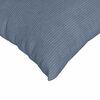 vidaXL Sofa Pillows 2 pcs Blue 70 x 50 cm Corduroy Fabric