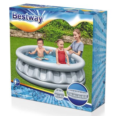 Bestway Spaceship Above Ground Pool With Repair Patch For Kids