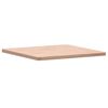 vidaXL Table Top 60x60x2.5 cm Square Solid Wood Beech