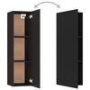 vidaXL 3 Piece TV Cabinet Set Black Engineered Wood