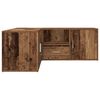 vidaXL Corner Cabinet Old Wood 200x40x45 cm Engineered Wood