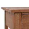 vidaXL Console Table Solid Fir Wood 126x40x77.5 cm Brown