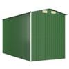 vidaXL Garden Shed Green 192x357x223 cm Galvanised Steel