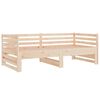vidaXL Pull-out Day Bed without Mattress 2x(80x200)cm