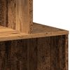 vidaXL Bedside Cabinet Old Wood 35x35x55 cm Engineered Wood
